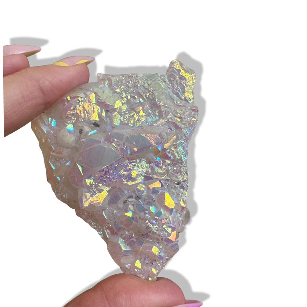 Angel Aura Slab, Double Coated Quartz, Brazil & USA Aura