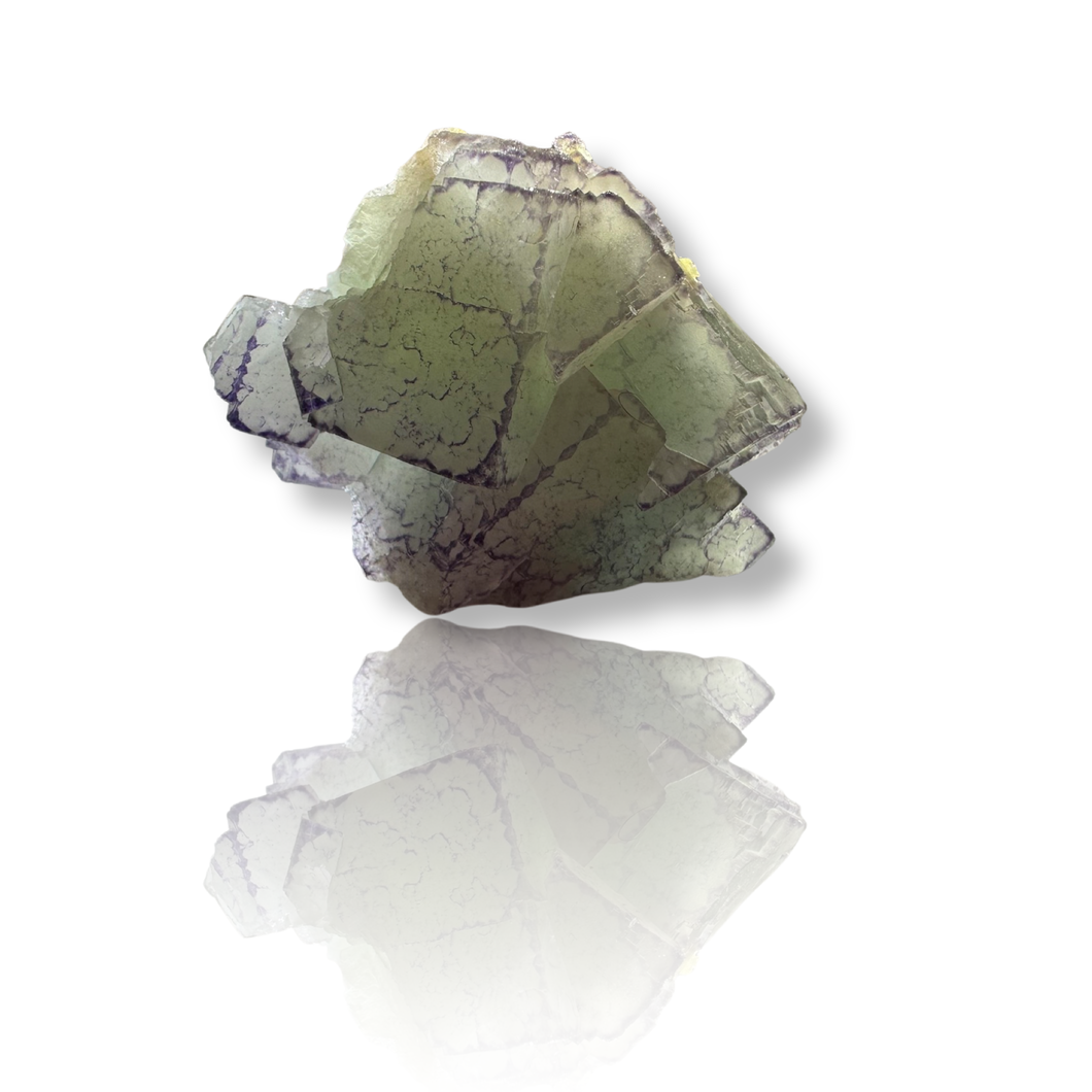 Edge-zoned Fluorite, Guizhou Province, Qinglong County, China