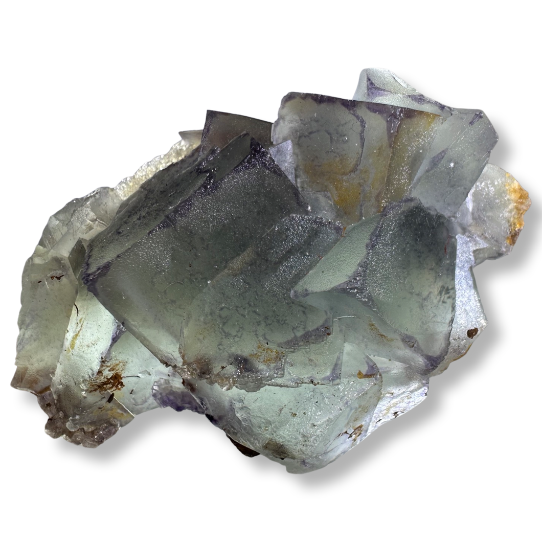 Edge-zoned Fluorite, Guizhou Province, Qinglong County, China