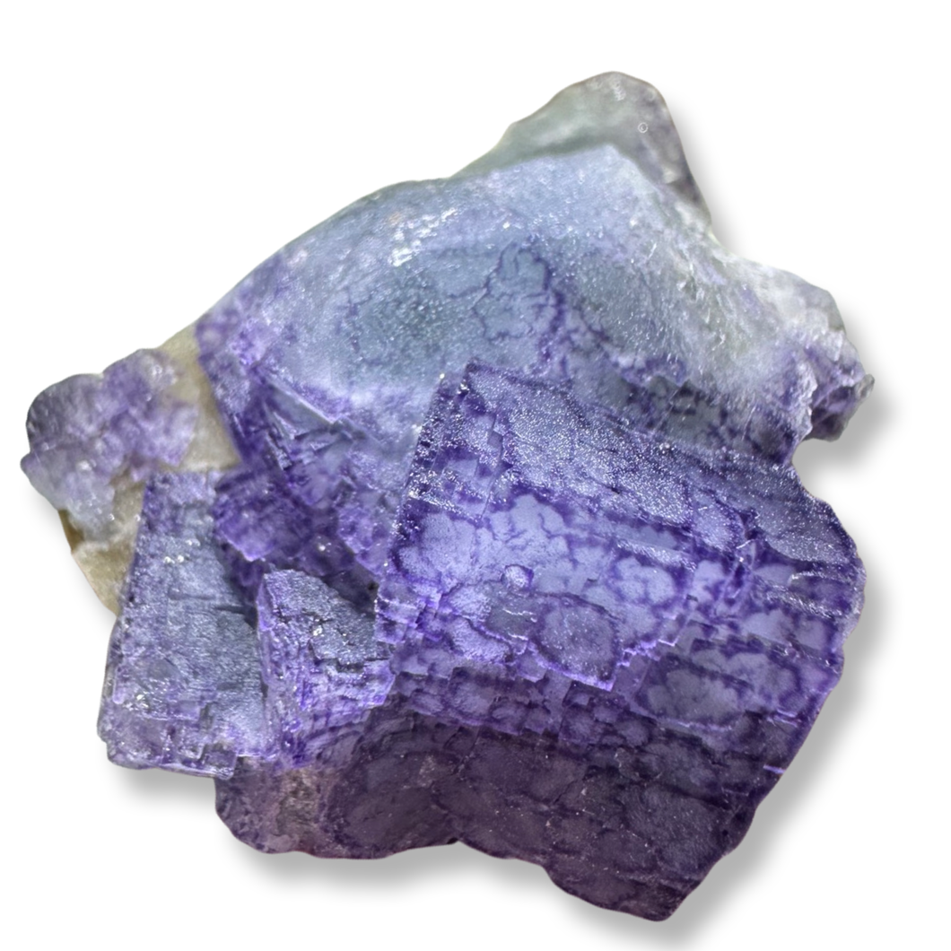 Edge-zoned Fluorite, Guizhou Province, Qinglong County, China