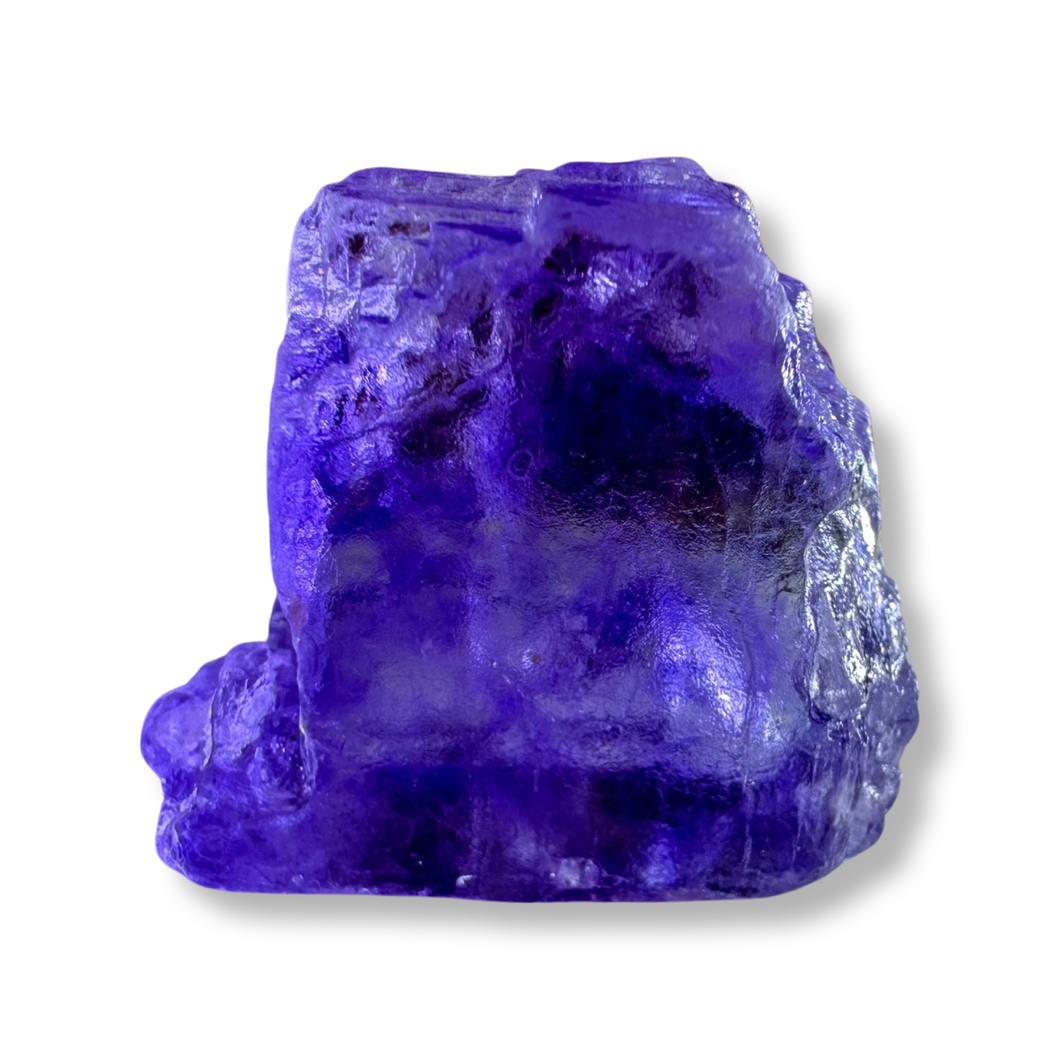 Cubic Blue Halite, Zechstein Basin, Northern Germany