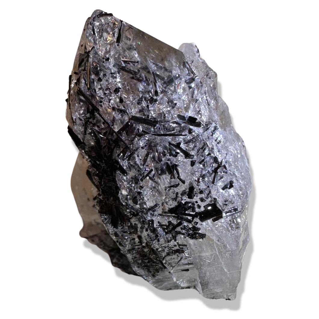 Black Samādhi Himalayan Quartz Pointed Cluster, Meru Peak, India