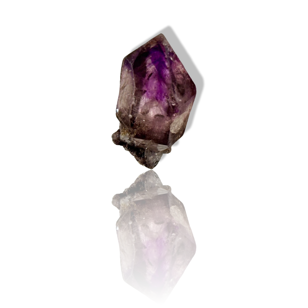 Enhydro Smoky Shangaan Amethyst Scepter, Chibuku Mine, Zimbabwe