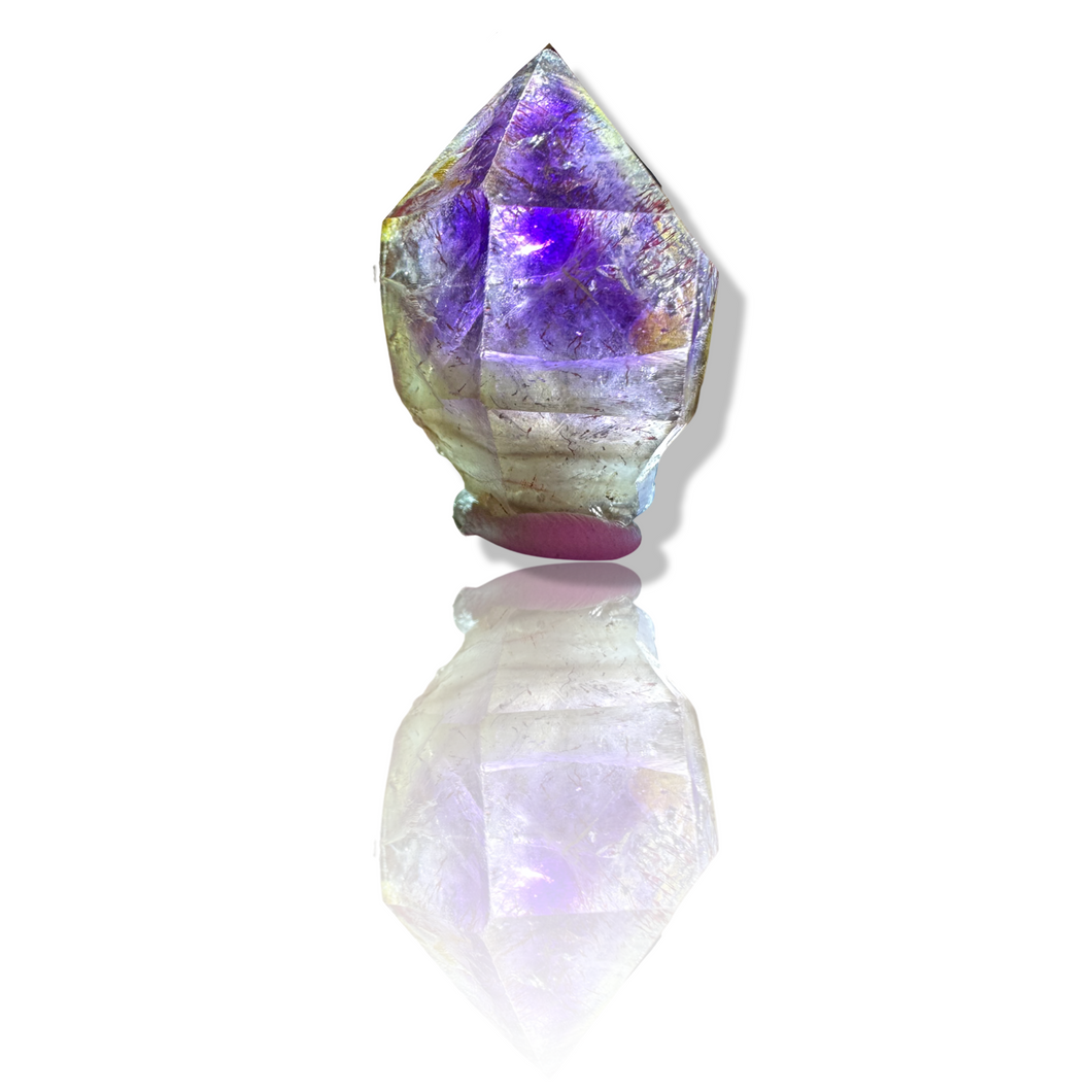 Enhydro Smoky Shangaan Amethyst Scepter, Chibuku Mine, Zimbabwe