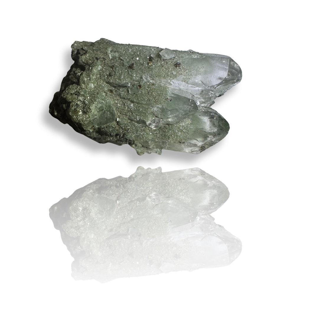 Chlorite & Anatase Samādhi Himalayan Quartz, Meru Peak, India