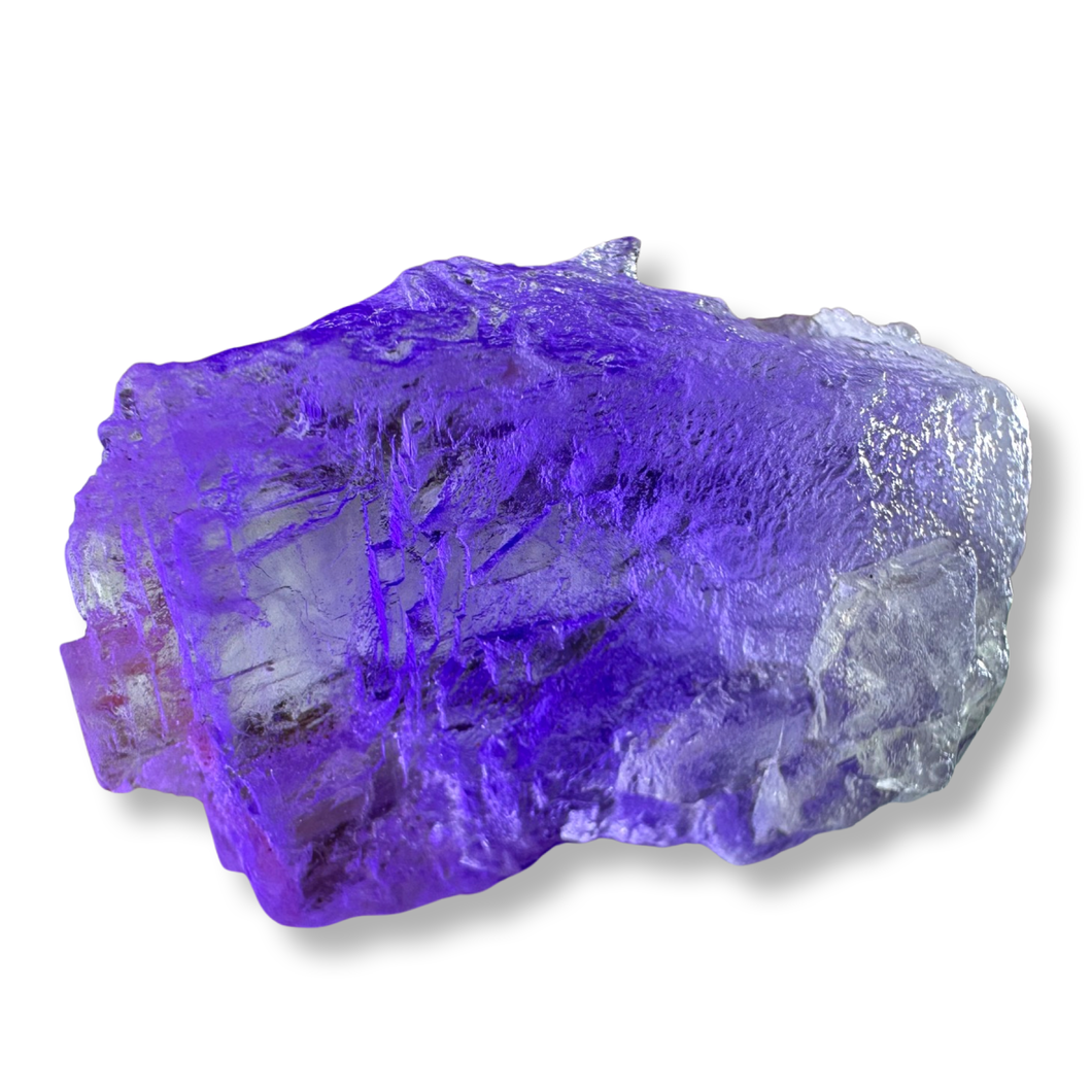 Cubic Blue Halite, Zechstein Basin, Northern Germany