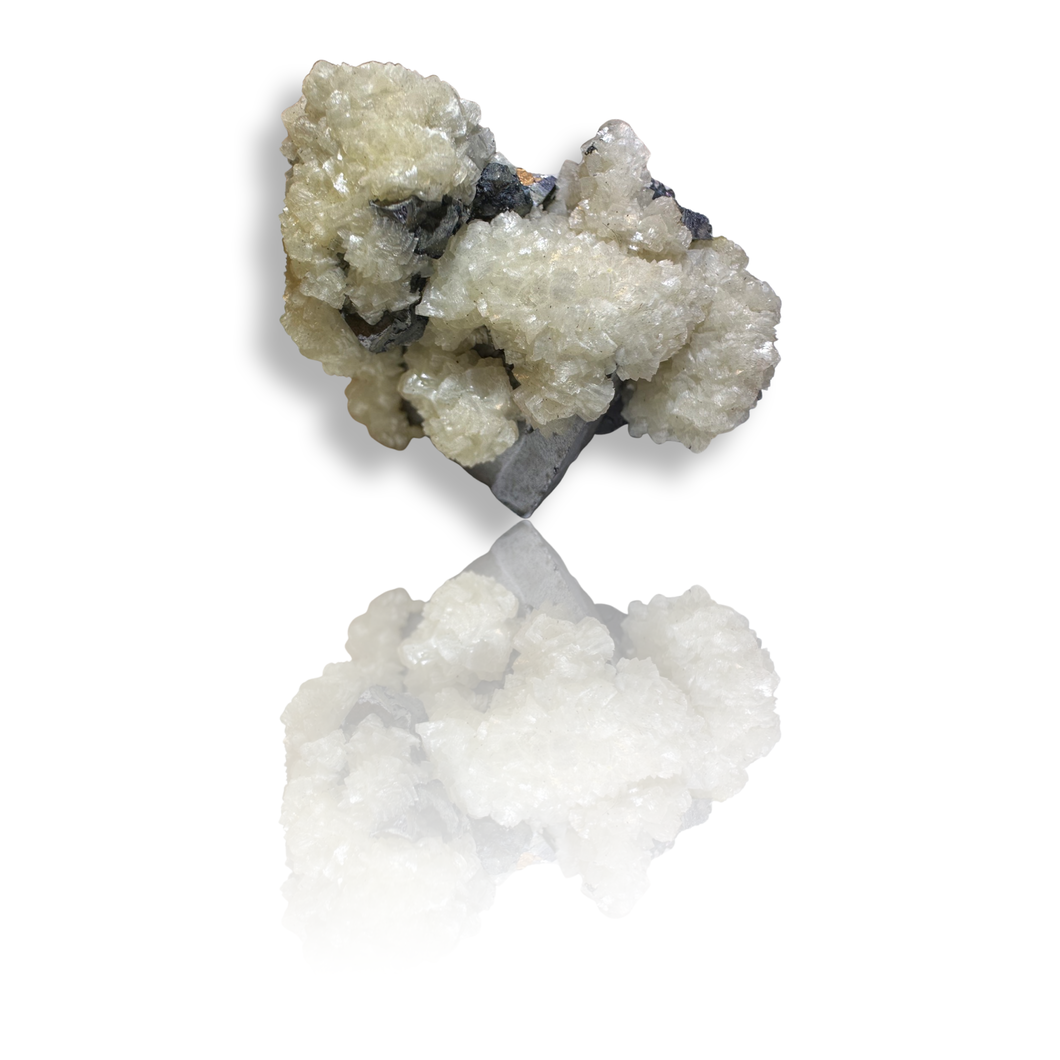Pyrite and Calcite, Jiangxi Dongxiang, China, Huxu Mine
