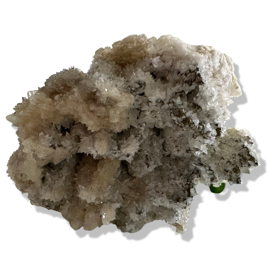 Dog Tooth Calcite with pyrite, Huxu Mine, Jiangxi, Dongxiang, China