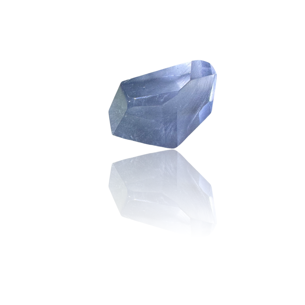 Blue Tourmaline in Quartz ‘Blue Tara’, Ipupiara, Brazil