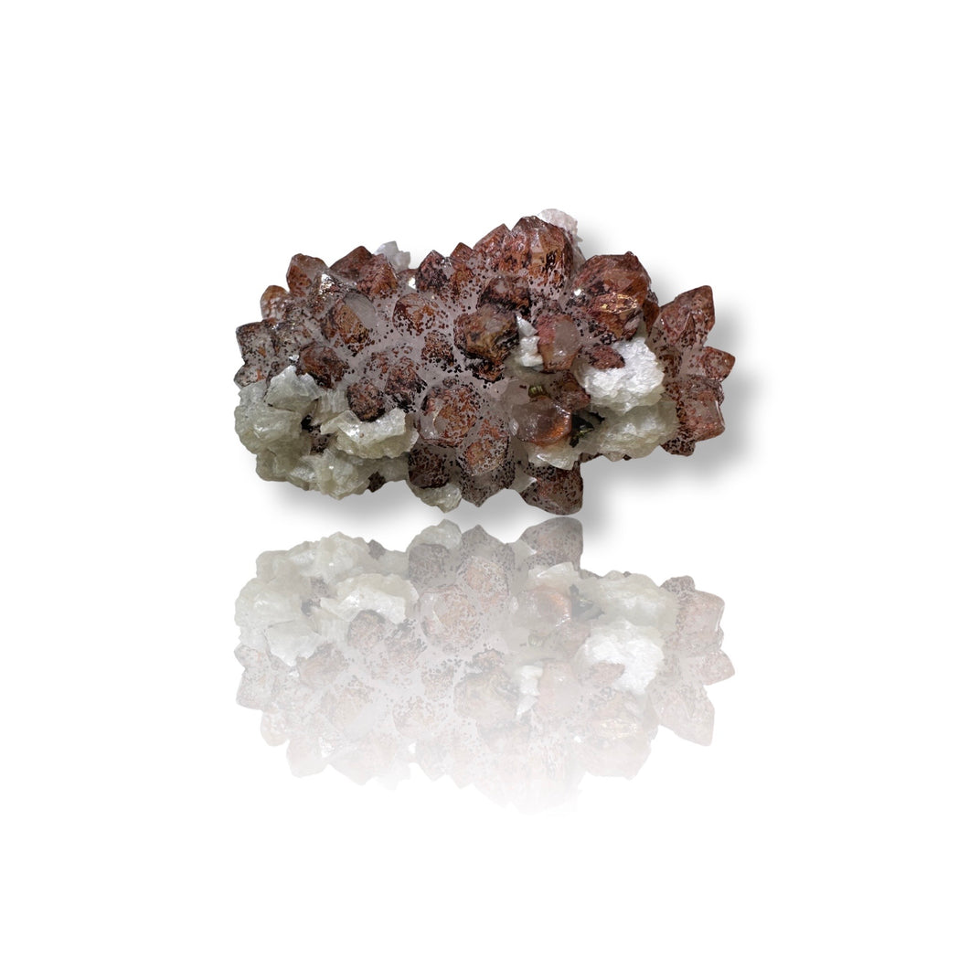 Hematite Quartz Calcite & Pyrite, Jiangxi Dongxiang, China, Huxu Mine