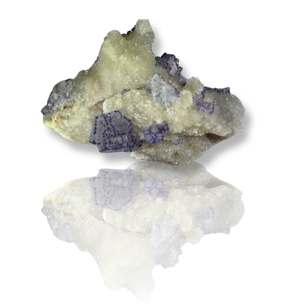 Edge-zoned Fluorite, Guizhou Province, Qinglong County, China