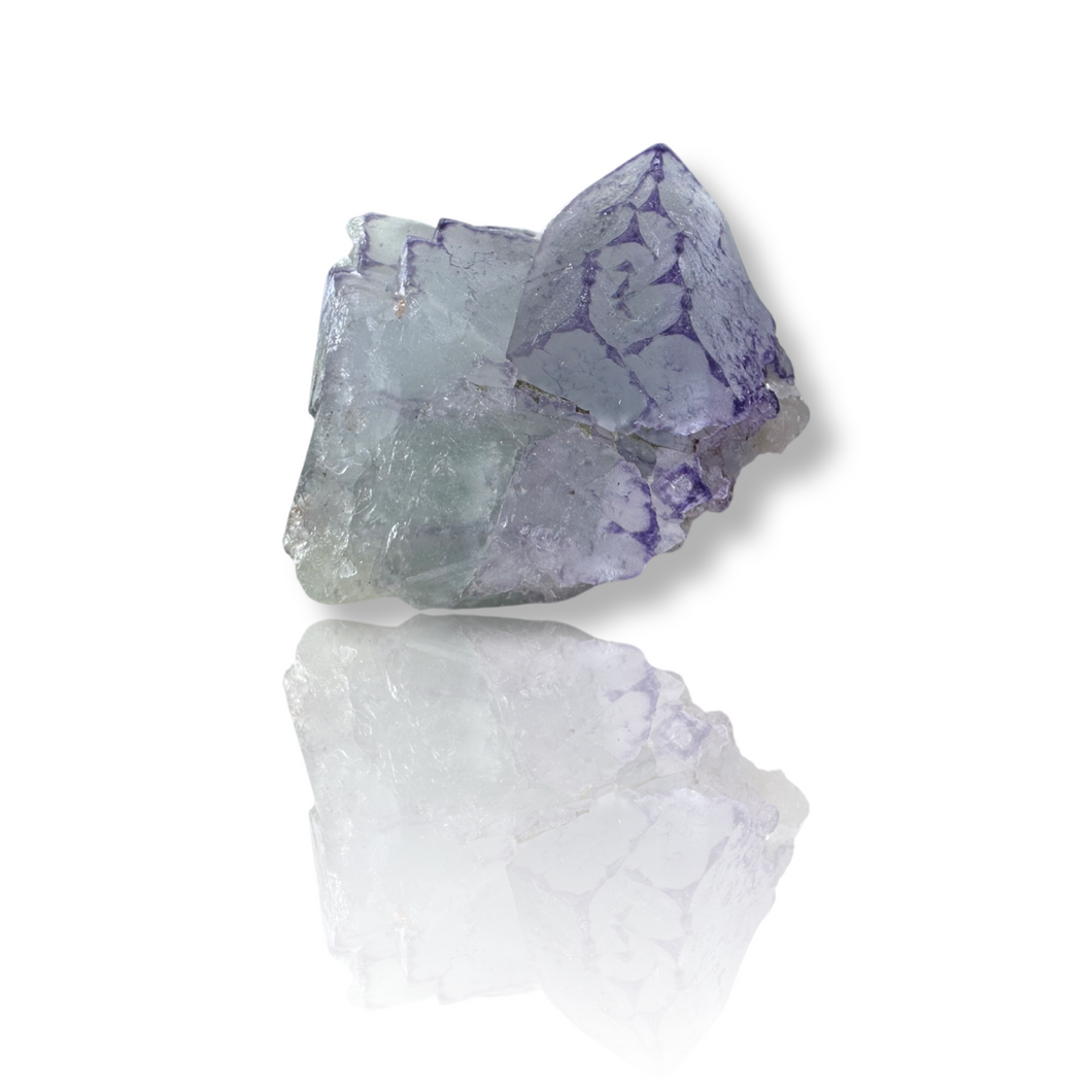Edge-zoned Fluorite, Guizhou Province, Qinglong County, China