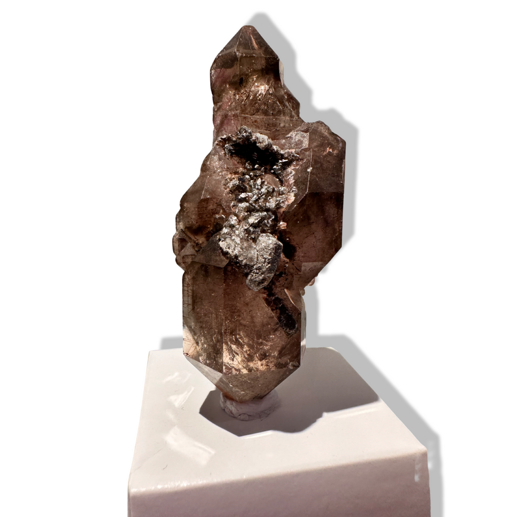 Enhydro Smoky Shangaan Amethyst Scepter, Chibuku Mine, Zimbabwe