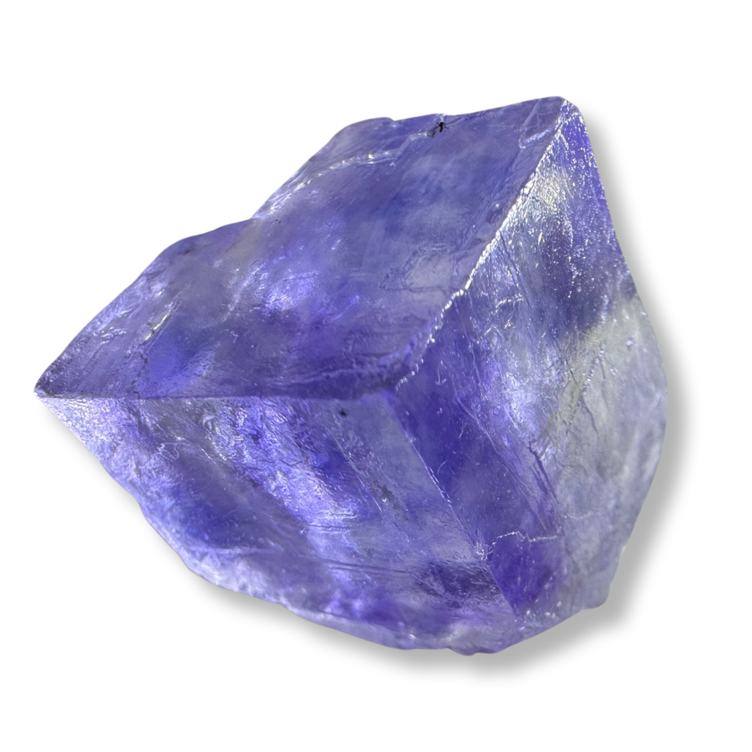 Cubic Blue Halite, Zechstein Basin, Northern Germany