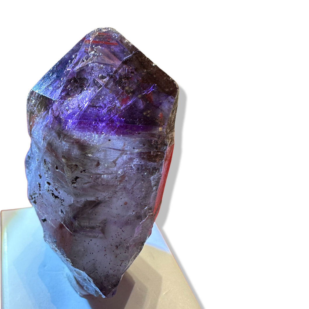 Enhydro Smoky Shangaan Amethyst Scepter, Chibuku Mine, Zimbabwe