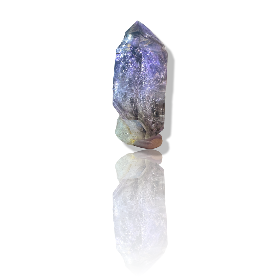 Enhydro Smoky Shangaan Amethyst Scepter, Chibuku Mine, Zimbabwe