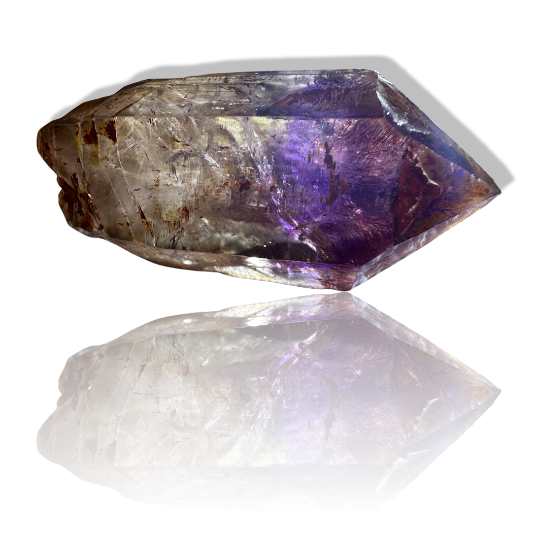 Enhydro Smoky Shangaan Amethyst Scepter, Chibuku Mine, Zimbabwe