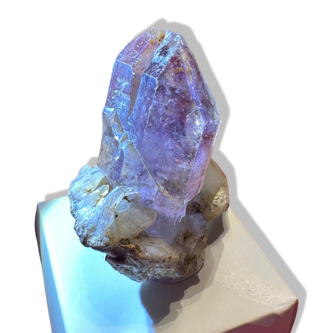 Enhydro Smoky Shangaan Amethyst Scepter, Chibuku Mine, Zimbabwe