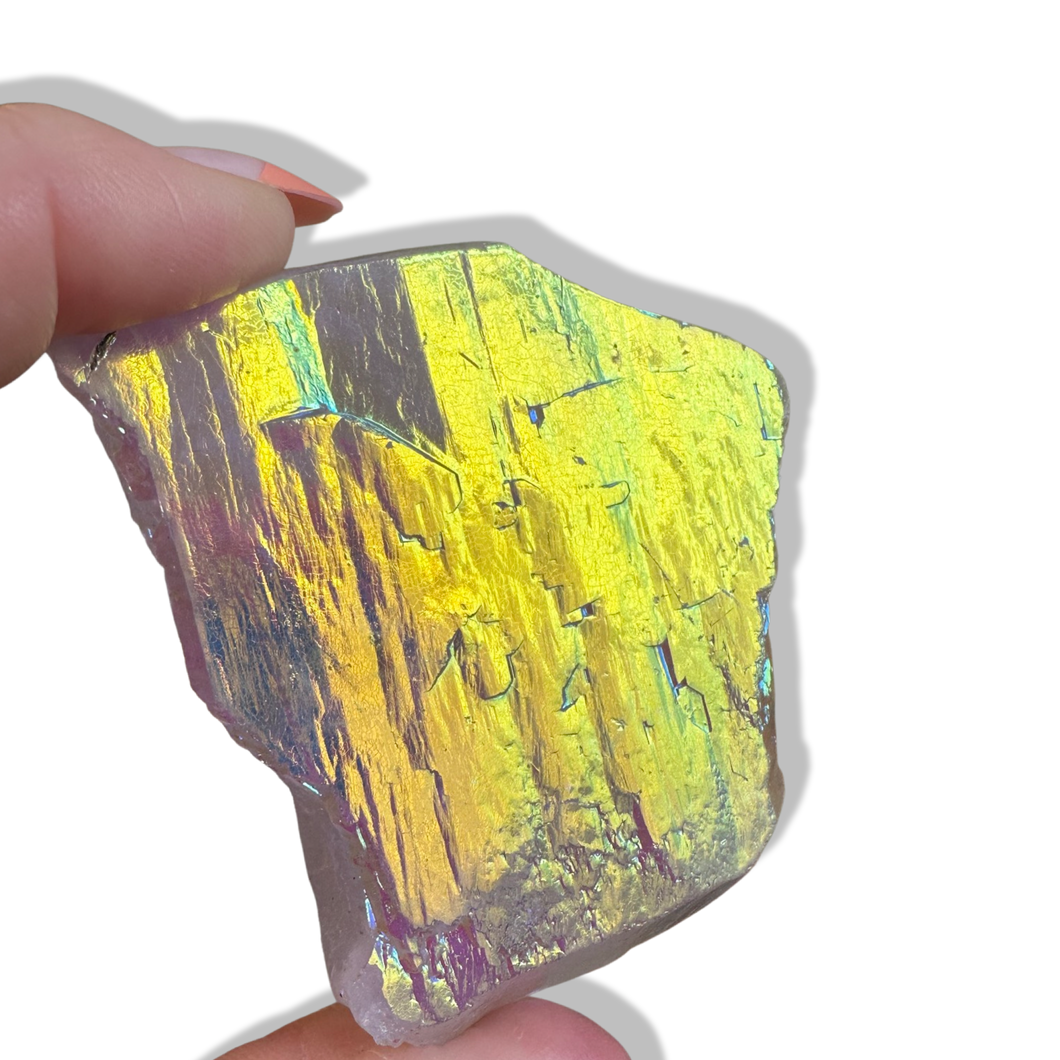 Angel Aura Slab, Double Coated Quartz, Brazil & USA Aura