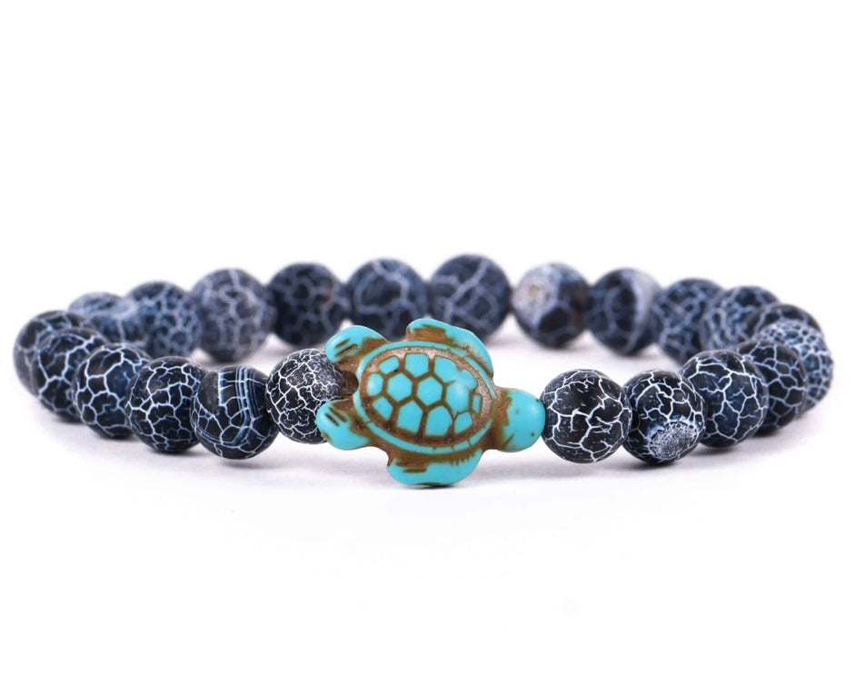 Sea Turtle Conservancy Crystal Turtle Tracker Bracelet, 100% Donation
