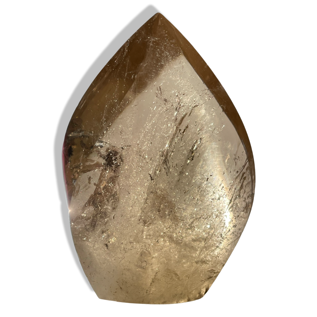 Natural Citrine Flame, Minas Gerais, Brazil