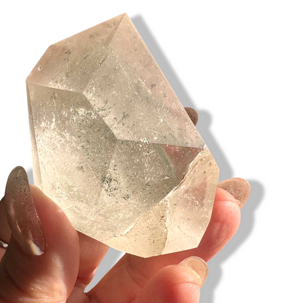 Polished Chlorite Himalayan Freeform, Meru Peak, India