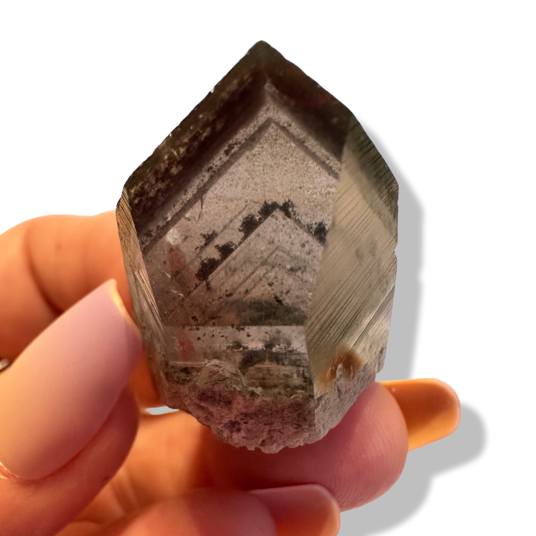 Phantom Carbon Master Lemurian Quartz, Minas Gerais, Brazil