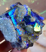Load image into Gallery viewer, Rare Flame Aura Diana Maria Fluorite Quartz, Diana Maria Mines, UK
