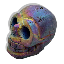 Load image into Gallery viewer, Chalcopyrite Skull, Zacatecas, Mexico
