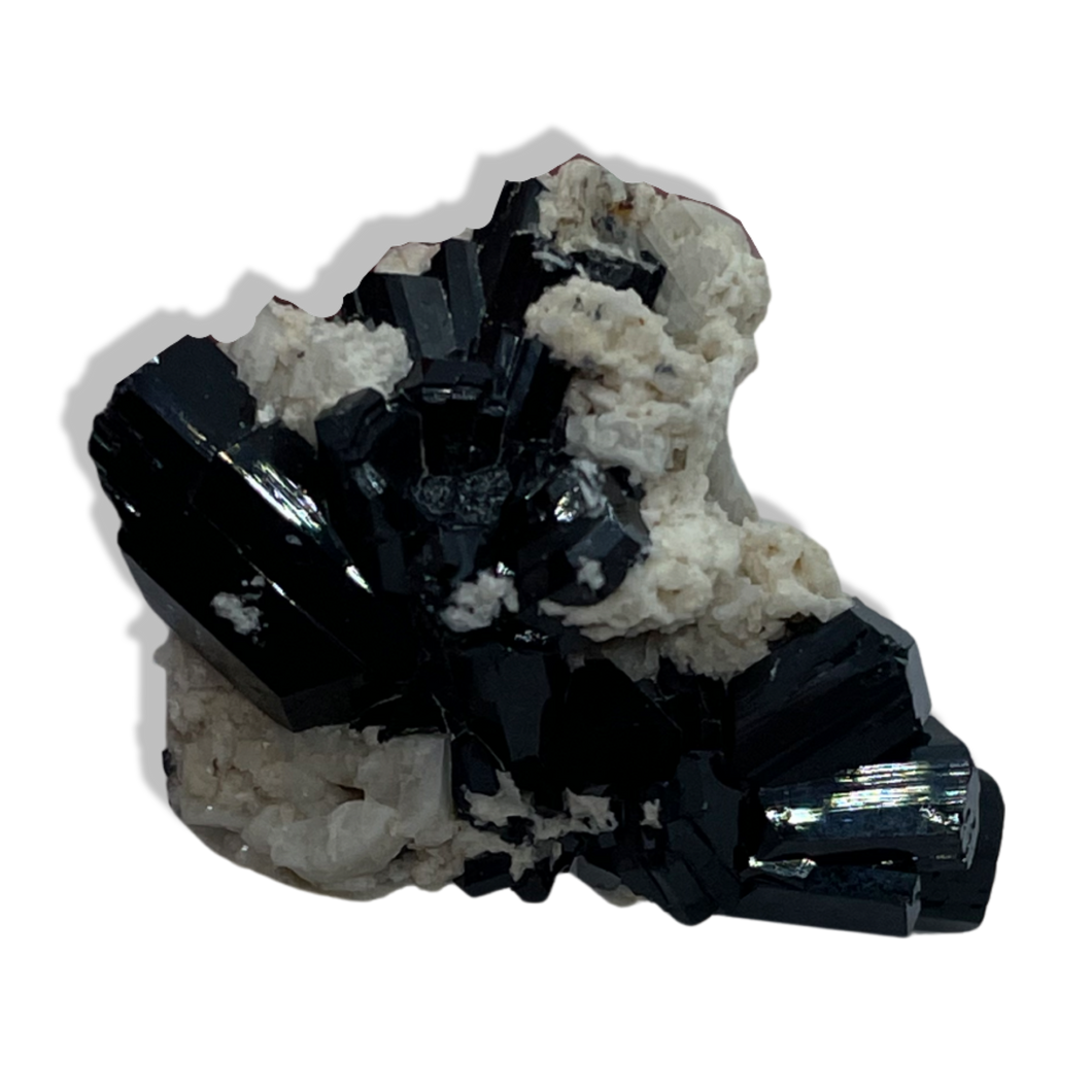 Schorl Black Tourmaline with Feldspar, Erongo