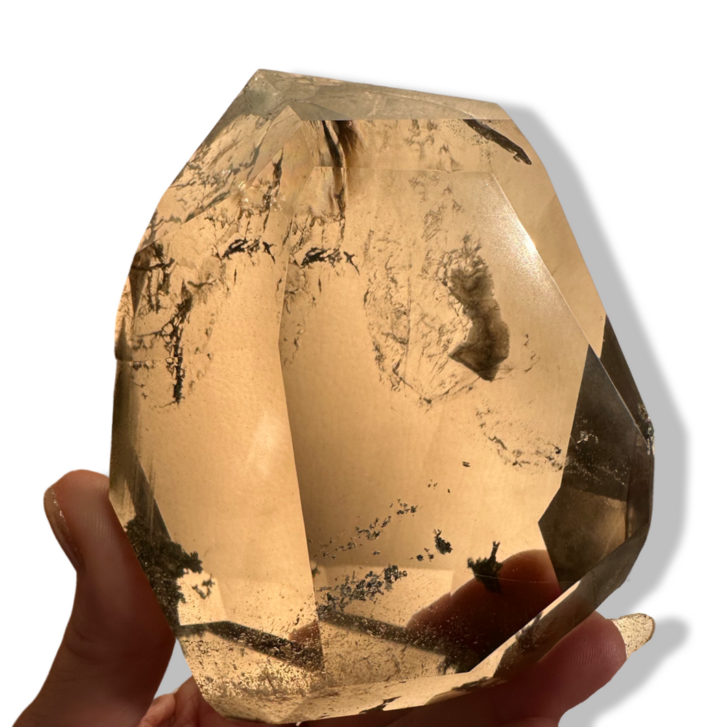 Smoky Chlorite Himalayan Freeform, Meru Peak, India - Reserved