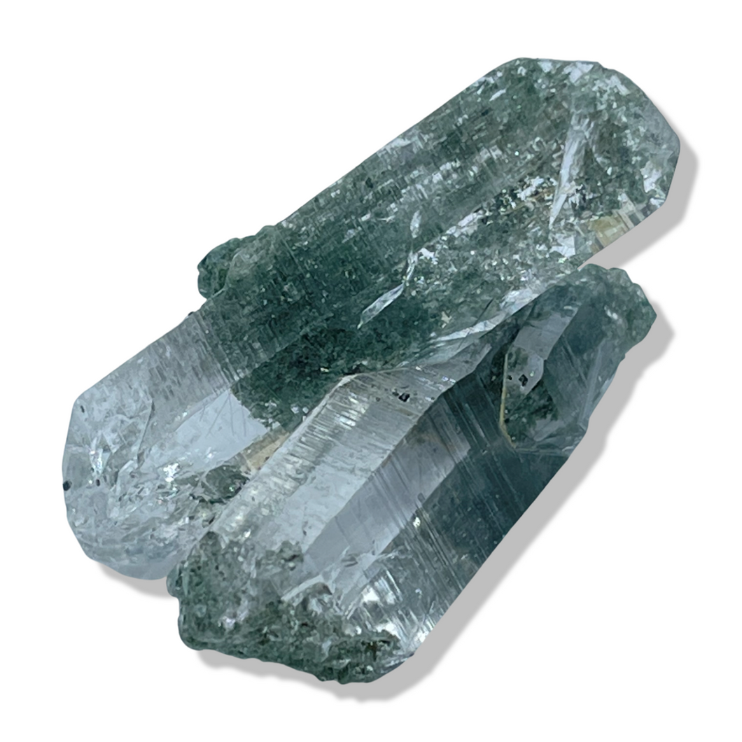 Rutile Chlorite Samādhi Himalayan Quartz, Meru Peak, India