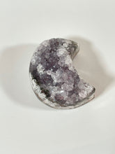 Load image into Gallery viewer, Druzy Rainbow Amethyst Agate Jasper Moon, Super Extra, Brazil
