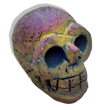 Load image into Gallery viewer, Chalcopyrite Skull, Zacatecas, Mexico
