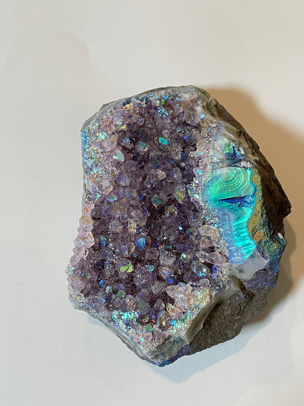 Angel Aura Amethyst Geode