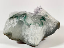 Load image into Gallery viewer, Amethyst Agate Green Jasper Star, Super Extra, Brazil
