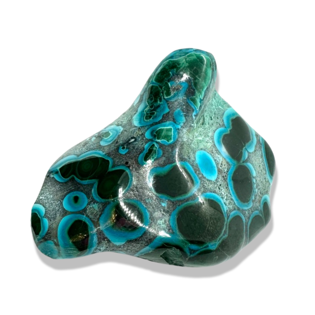 ‘Malacholla’, Chrysocolla Malachite, DRC, Congo