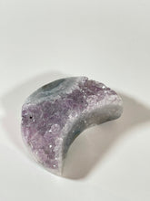 Load image into Gallery viewer, Druzy Amethyst Agate Jasper Moon, Super Extra, Brazil
