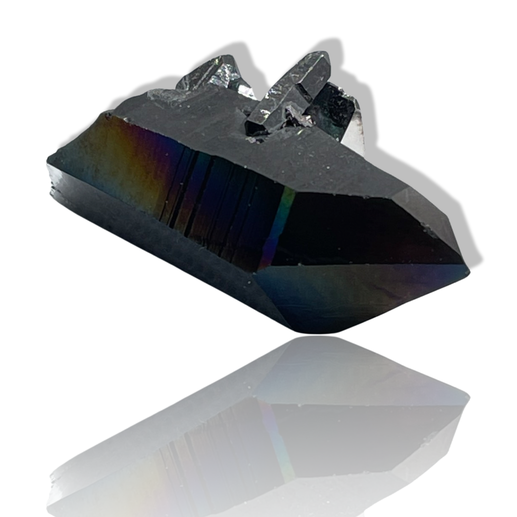 AAA Grade, Double Black Magic Aura Lemurian, Brazil & USA Aura