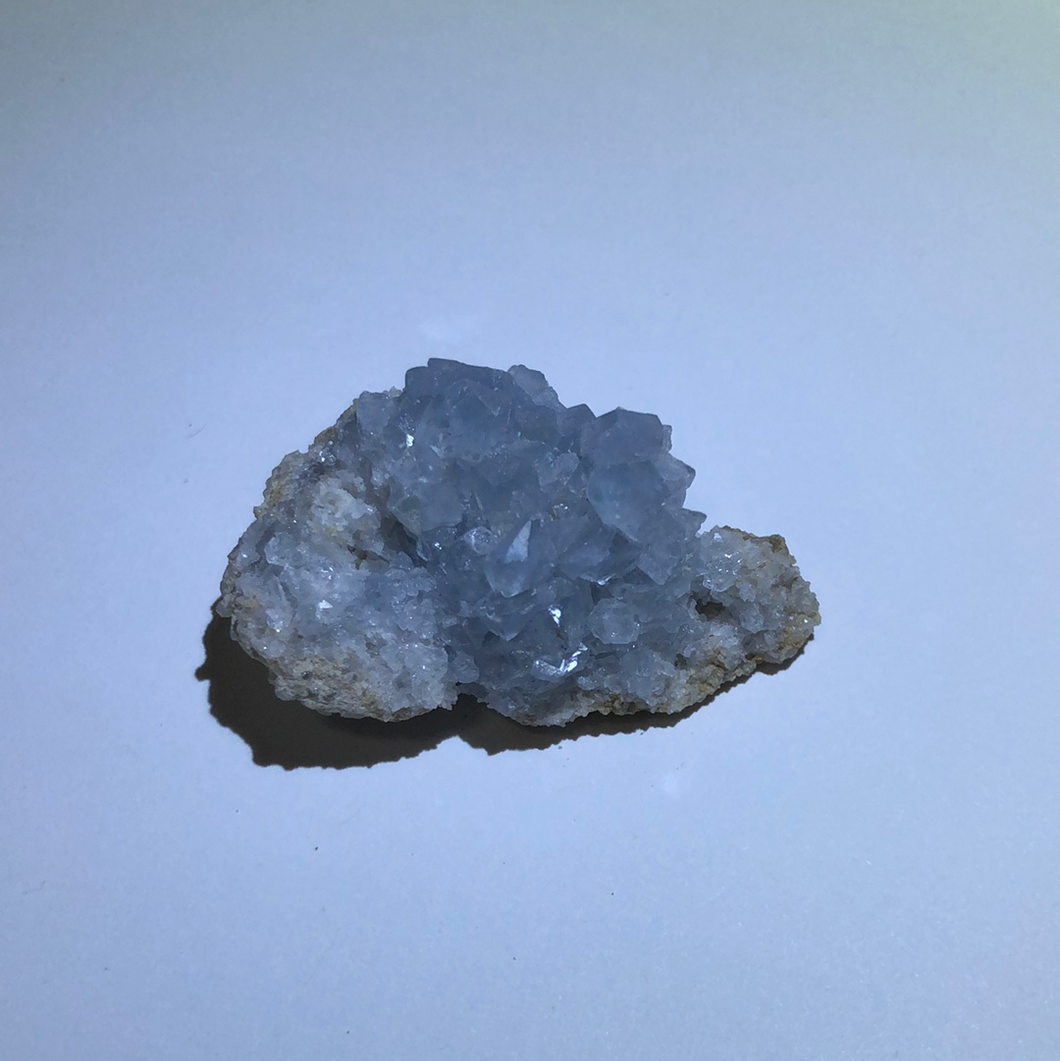 Baby druzy Celestite cluster