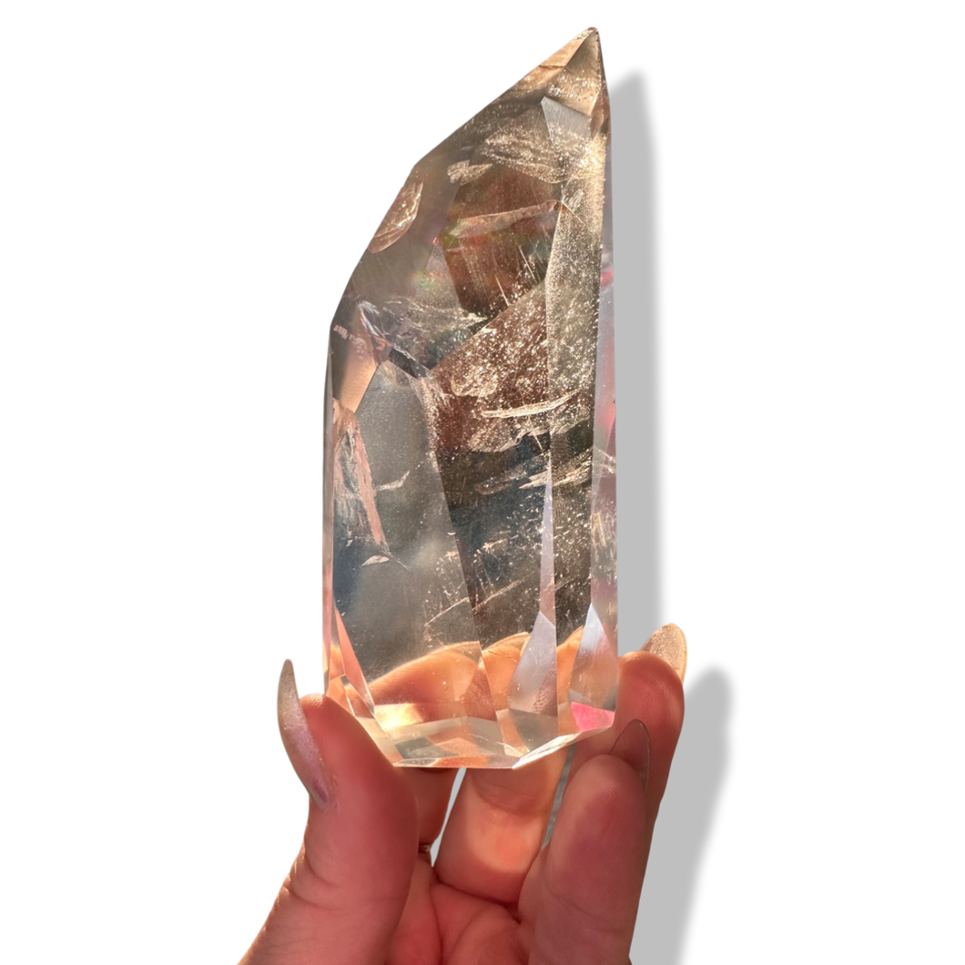 Polished Himalayan Samādhi Freeform, Meru Peak, India