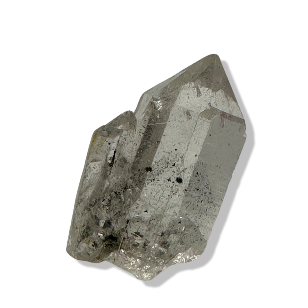 Phantom Chlorite Samādhi Himalayan Quartz Point, Meru Peak, India
