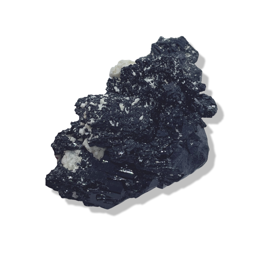 Schorl Black Tourmaline with Feldspar, Erongo