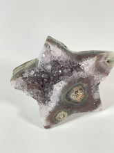 Load image into Gallery viewer, Amethyst Agate Jasper Star, Super Extra, Brazil
