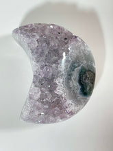 Load image into Gallery viewer, Druzy Amethyst Agate Jasper Moon, Super Extra, Brazil
