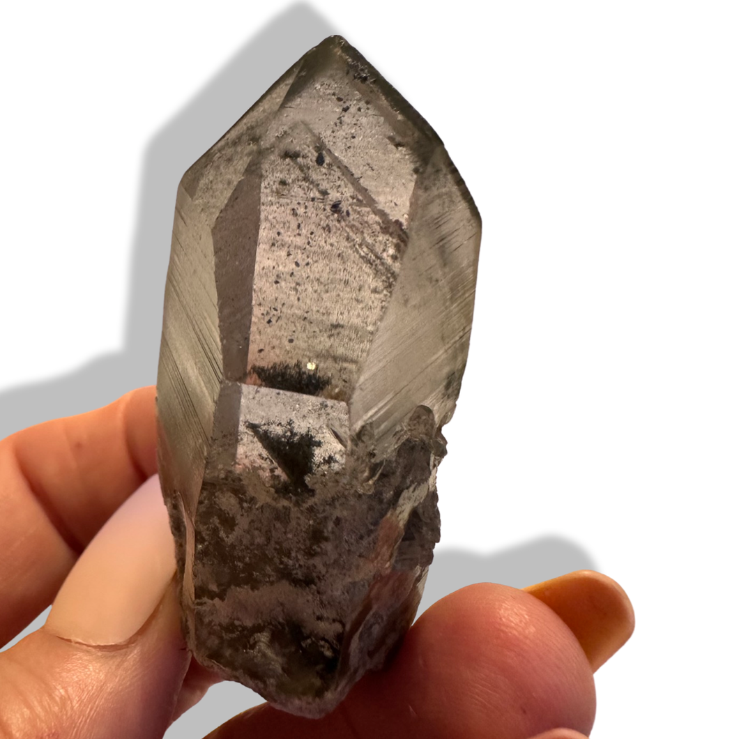 Phantom Carbon Master Lemurian Quartz, Minas Gerais, Brazil