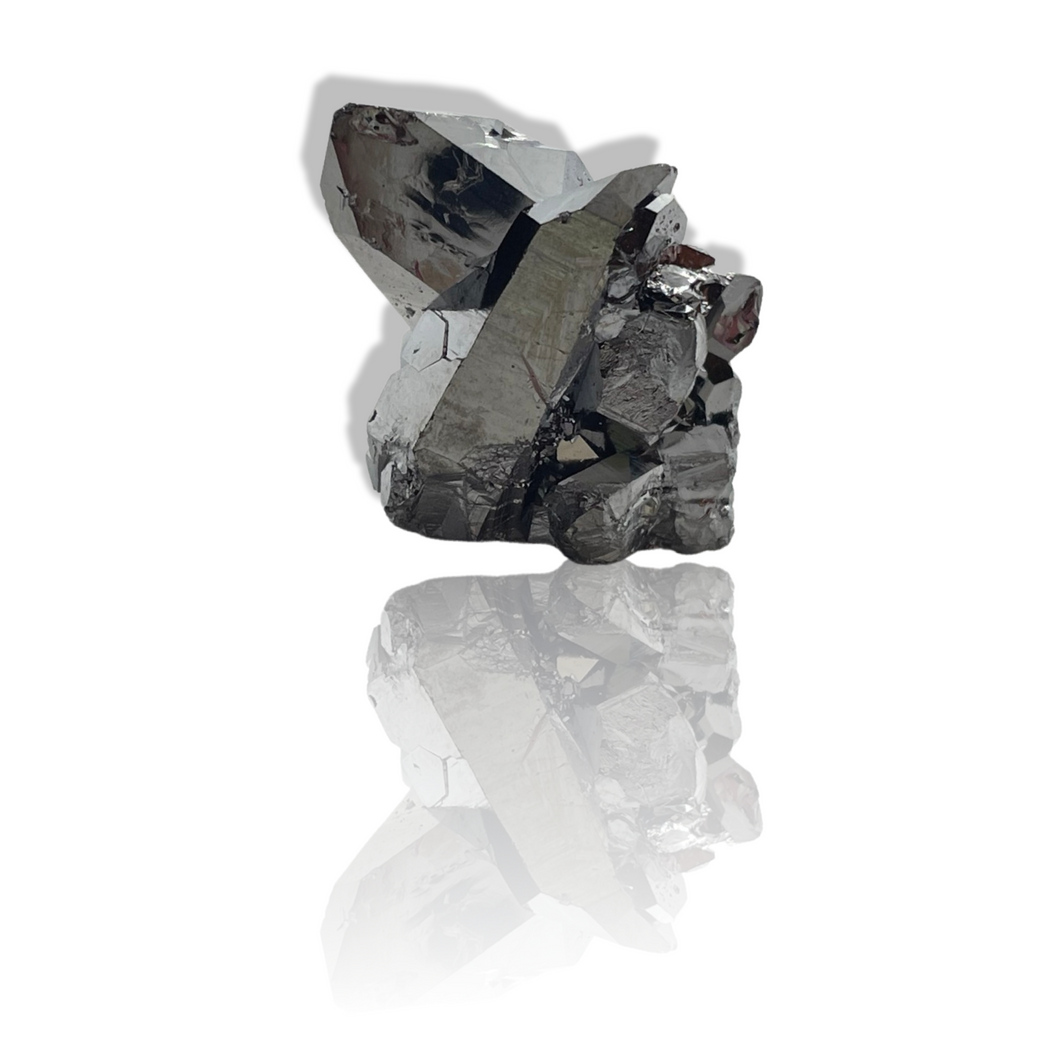 AAA Grade, Double Mirror Aura Coated Quartz Cluster, USA