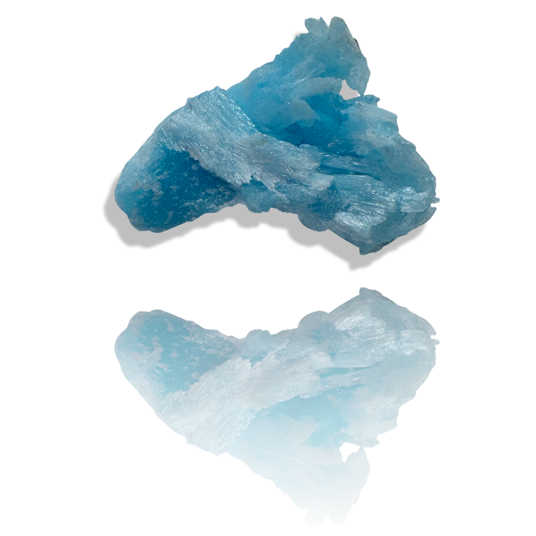 Blue Aragonite, Yunnan Province, China
