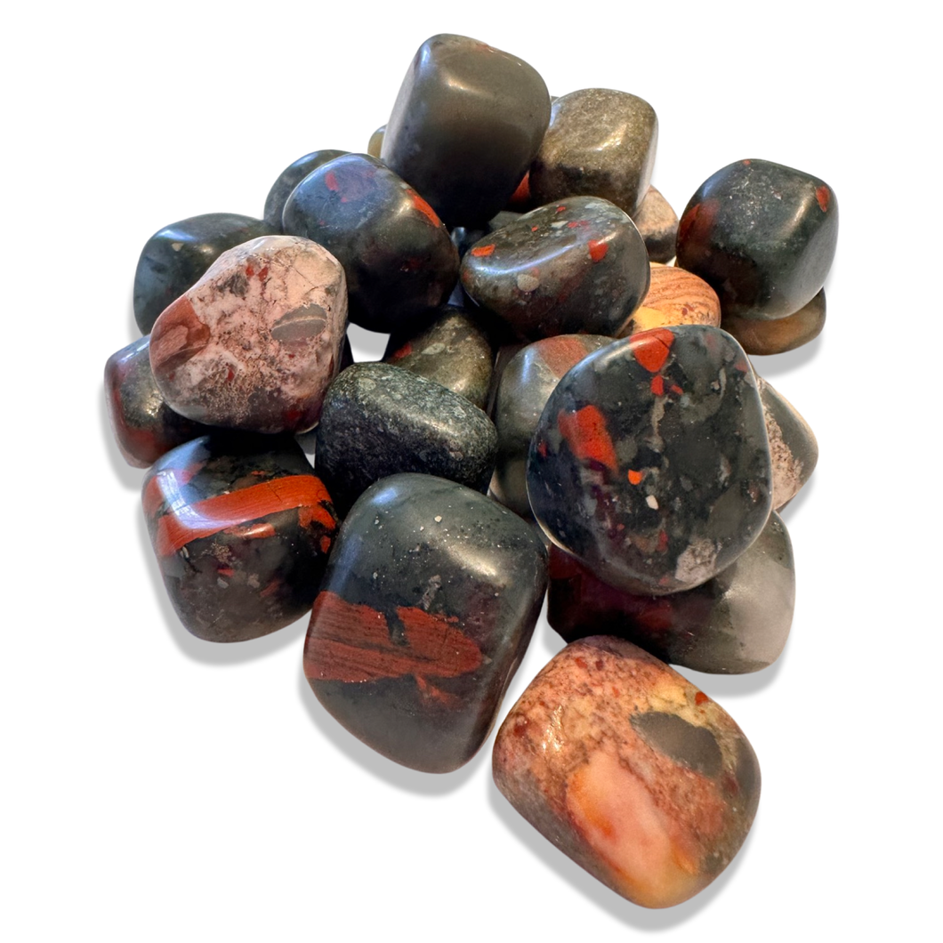 African Bloodstone Tumbled