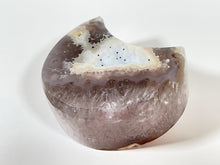 Load image into Gallery viewer, Druzy Agate Geode Quartz Moon
